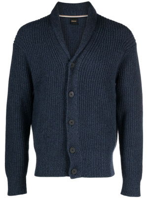 

V-neck button-up cardigan, BOSS V-neck button-up cardigan
