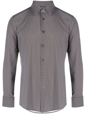 

Graphic-print long-sleeve shirt, BOSS Graphic-print long-sleeve shirt