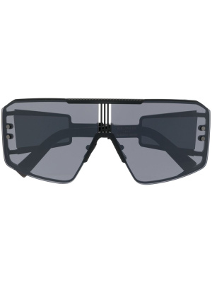 

Le Masque tinted round-frame sunglasses, Balmain Eyewear Le Masque tinted round-frame sunglasses