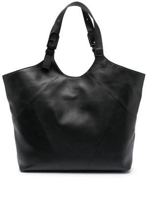 

Logo-buckle leather tote bag, Furla Logo-buckle leather tote bag