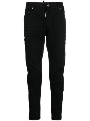 

Logo-patch straight-leg jeans, Dsquared2 Logo-patch straight-leg jeans
