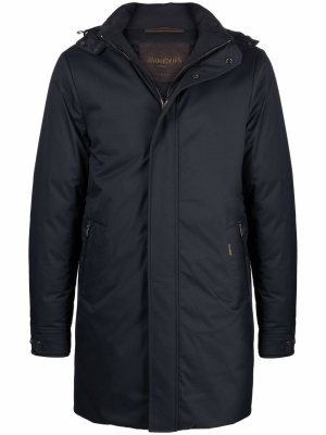 

Zip-up hooded down jacket, Moorer Zip-up hooded down jacket