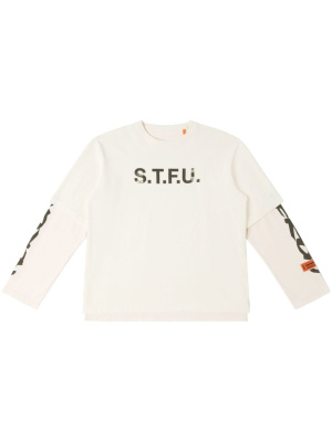 

Graphic-print long-sleeved T-Shirt, Heron Preston Graphic-print long-sleeved T-Shirt