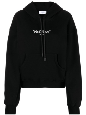 

No Offence cotton hoodie, Off-White No Offence cotton hoodie