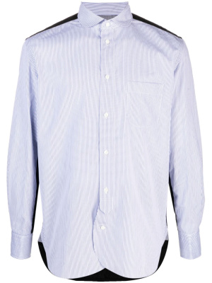 

Panelled striped cotton shirt, Junya Watanabe MAN Panelled striped cotton shirt
