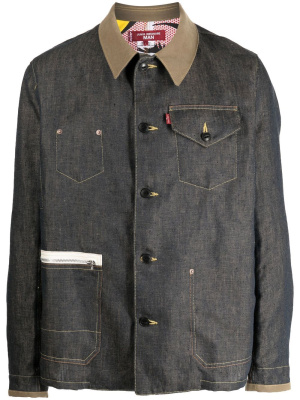 

Pop art patchwork sleeves jacket, Junya Watanabe MAN Pop art patchwork sleeves jacket