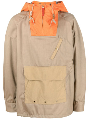 

Striped wool padded jacket, Junya Watanabe MAN Striped wool padded jacket