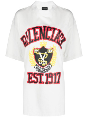 

Graphic-print cotton T-shirt, Balenciaga Graphic-print cotton T-shirt