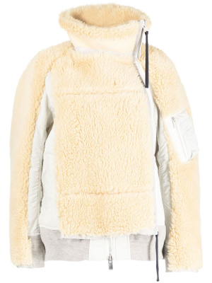 

Wool zipped jacket, Sacai Wool zipped jacket