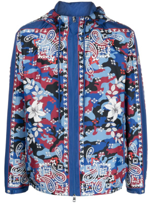 

Mix-print hooded jacket, Moncler Mix-print hooded jacket