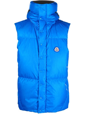 

Logo padded gilet, Moncler Logo padded gilet