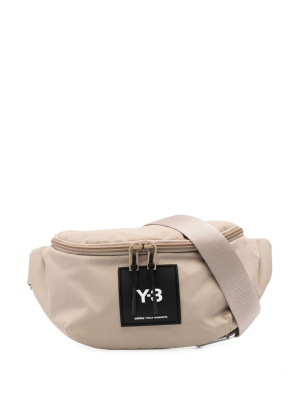 

Logo-patch belt bag, Y-3 Logo-patch belt bag