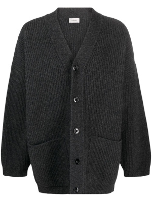 

Ribbed V-neck wool cardigan, Lemaire Ribbed V-neck wool cardigan