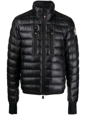

Hers logo-patch quilted jacket, Moncler Grenoble Hers logo-patch quilted jacket