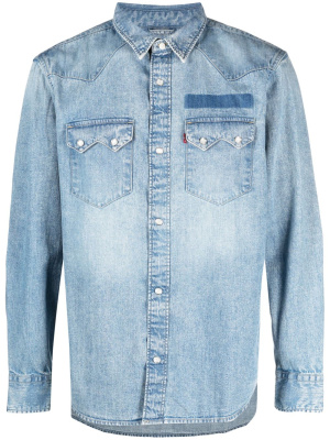 

Button-up denim shirt, Levi's Button-up denim shirt