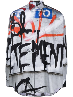 

Graffiti-print shirt, VETEMENTS Graffiti-print shirt