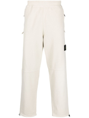 

Cotton-blend track pants, Stone Island Cotton-blend track pants