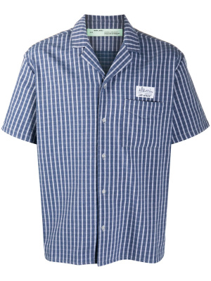 

Striped short-sleeve shirt, Off-White Striped short-sleeve shirt