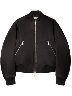 

Zip-detail bomber jacket, Off-White Zip-detail bomber jacket