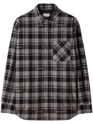 

Checked flannel shirt, Off-White Checked flannel shirt