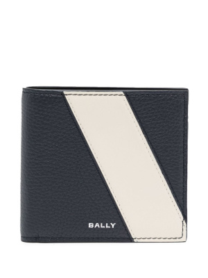 

Logo-print leather wallet, Bally Logo-print leather wallet