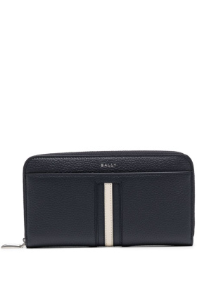 

Logo-print leather wallet, Bally Logo-print leather wallet