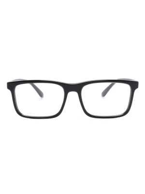 

Polished-effect rectangle-frame glasses, Emporio Armani Polished-effect rectangle-frame glasses