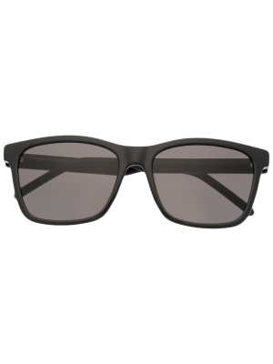 

Square-frame logo-plaque sunglasses, Saint Laurent Eyewear Square-frame logo-plaque sunglasses