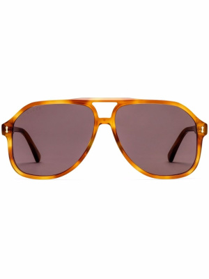 

Navigator-frame sunglasses, Gucci Eyewear Navigator-frame sunglasses