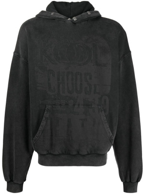 

Graphic-print cotton hoodie, 1017 ALYX 9SM Graphic-print cotton hoodie