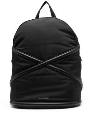 

The Harness logo backpack, Alexander McQueen The Harness logo backpack