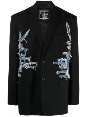 

Whisker single-breasted blazer, Y/Project Whisker single-breasted blazer
