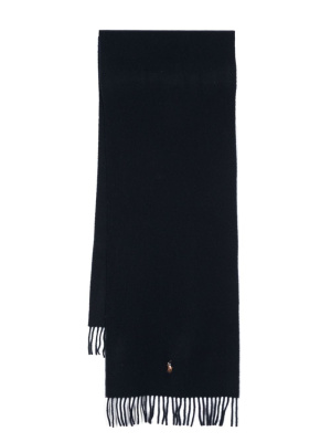 

Polo Pony fringe-detailing scarf, Polo Ralph Lauren Polo Pony fringe-detailing scarf