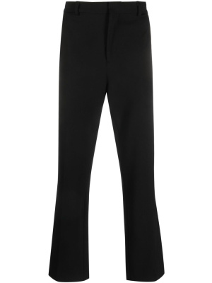 

Logo-tape straight-leg trousers, Karl Lagerfeld Logo-tape straight-leg trousers