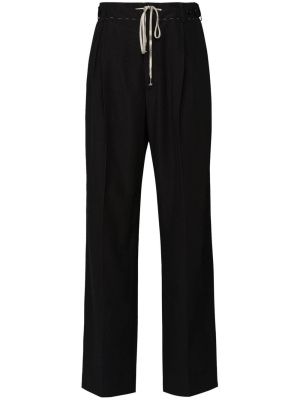 

High-waisted straight-leg trousers, Maison Margiela High-waisted straight-leg trousers