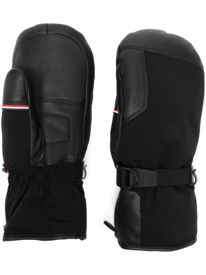 

Logo-appliqué gloves, Moncler Logo-appliqué gloves