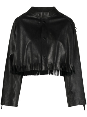 

Fringed leather jacket, Forte Forte Fringed leather jacket