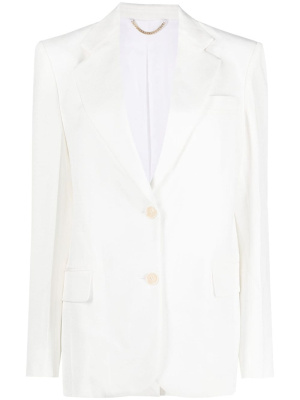 

Asymmetric double-layered blazer, Victoria Beckham Asymmetric double-layered blazer