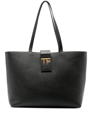 

Logo plaque tote bag, TOM FORD Logo plaque tote bag