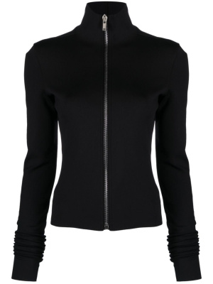 

Mock-neck zip-up jacket, Rick Owens Lilies Mock-neck zip-up jacket