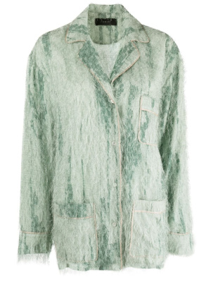 

Eyelash faux-fur shirt, AMIRI Eyelash faux-fur shirt