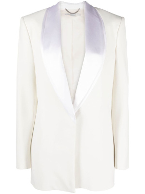 

Single-breasted tuxedo jacket, Stella McCartney Single-breasted tuxedo jacket