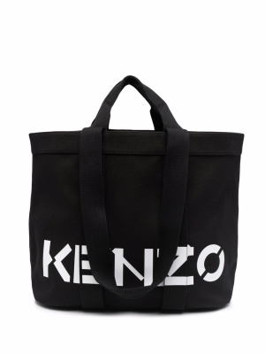 

Logo-print tote bag, Kenzo Logo-print tote bag