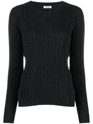

Cable-knit cashmere jumper, ASPESI Cable-knit cashmere jumper