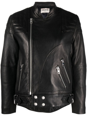 

Leather biker jacket, Zadig&Voltaire Leather biker jacket