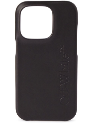 

Debossed-logo iPhone 14 Pro case, Off-White Debossed-logo iPhone 14 Pro case