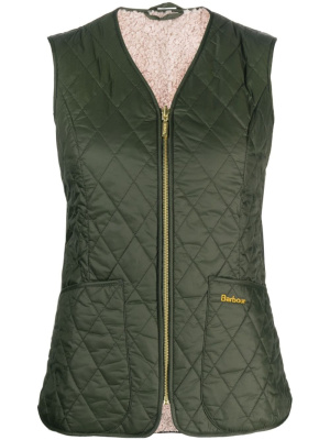 

Logo-embroidered quilted gilet, Barbour Logo-embroidered quilted gilet