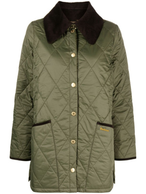 

Modern Liddesdale logo-embroidered quilted jacket, Barbour Modern Liddesdale logo-embroidered quilted jacket