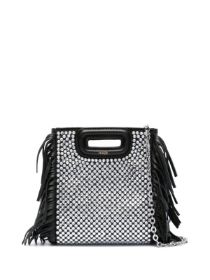 

Crystal-embellished shoulder bag, Maje Crystal-embellished shoulder bag