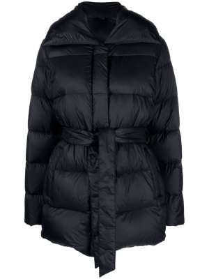

Insulated belted-waist puffer jacket, Lauren Ralph Lauren Insulated belted-waist puffer jacket